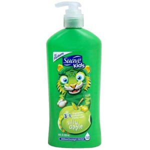 Suave Kids 3 in 1 Silly Apple Shampoo + Conditioner + Body Wash 532 ml
